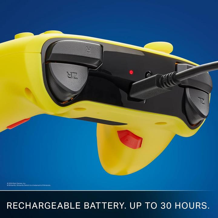 Actual product image PowerA Enhanced Wireless Controller Fortnite Peely (Switch OLED, Switch Lite, Switch)