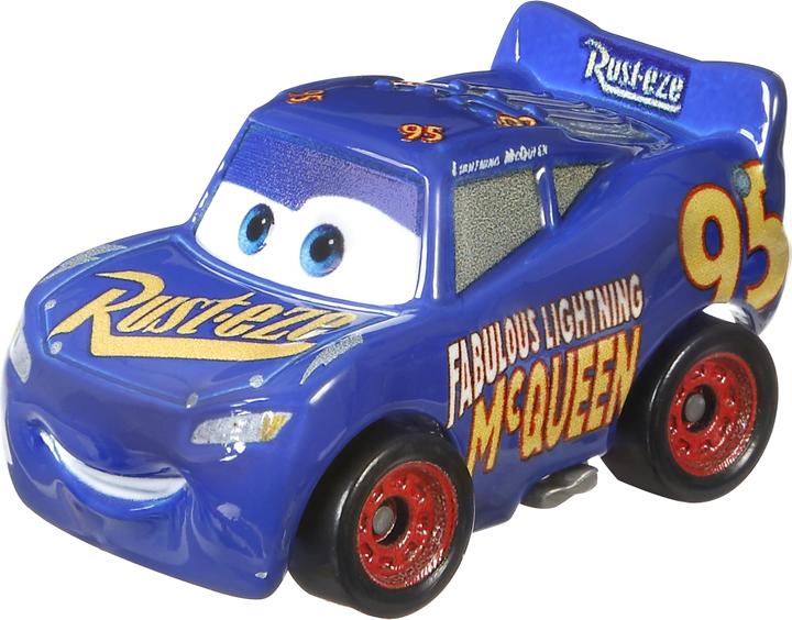 Actual product image Mattel Disney Pixar Cars Mini Racers Fabulous Lightning McQueen