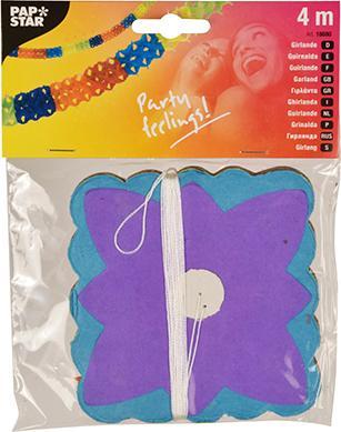 Actual product image Papstar Garland colourful