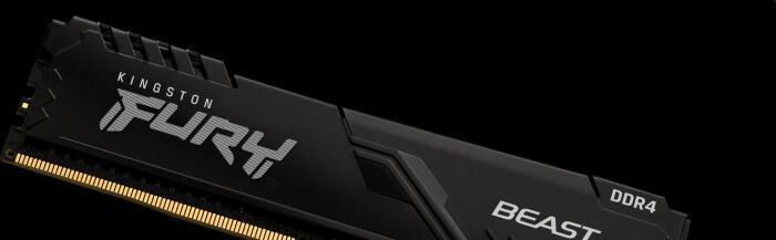Produktbild Kingston FURY Beast (2 x 4GB, 2666 MHz, DDR4-RAM, DIMM)