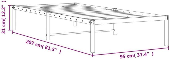 Produktbild VidaXL Jard (90 x 200 cm)