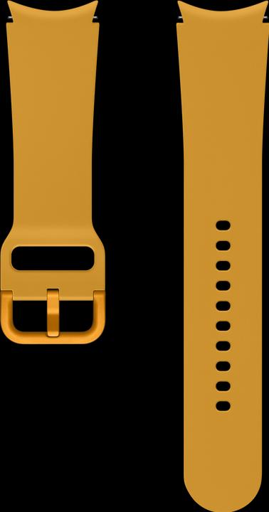 Samsung Sport Band 20mm M/L mustard (20 mm, Fluoroélastomère, Galaxy Watch, Galaxy Watch 4)