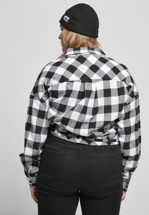 Immagine prodotto Urban Classics Camicia a quadri corta da donna (5XL)