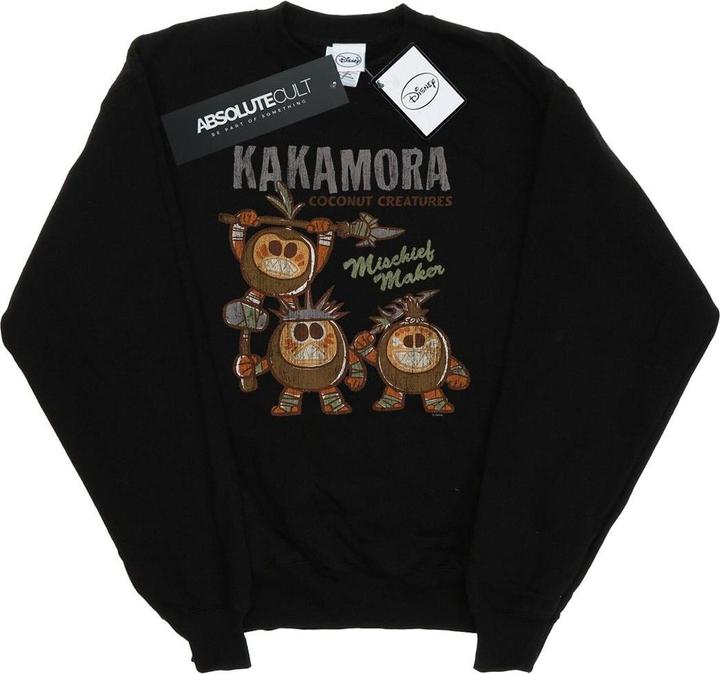 Actual product image Disney Mens Moana Kakamora Mischief Maker Sweatshirt (S)