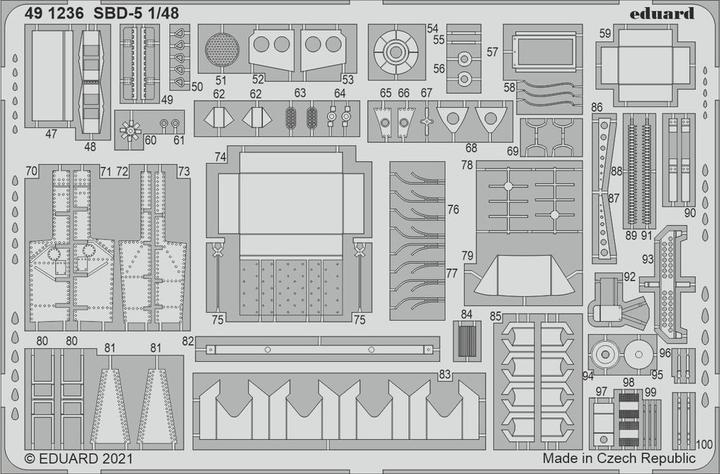 Immagine prodotto Eduard SBD-5, per REVELL