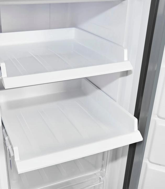 Produktbild Exquisit GS231-NF-H-010D inoxlook, Gefrierschrank (Standgerät) (Freistehend, 161 l)