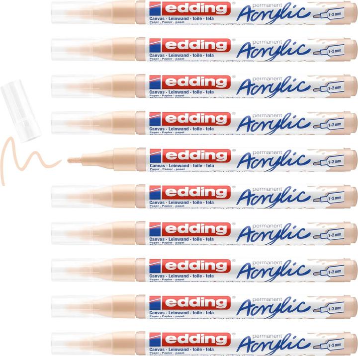 Produktbild Edding Acrylmarker 5300 Fein (Warmbeige, 2 mm, 1 x)