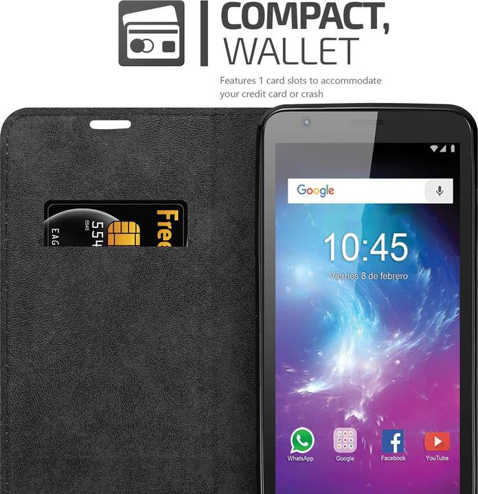 Productafbeelding Cadorabo Boek Onzichtbare Magneethoes (ZTE Blade L8)