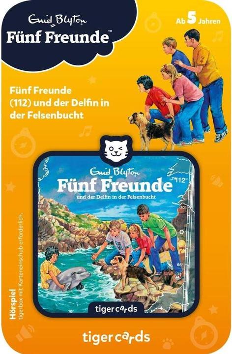 Produktbild Tigermedia Tigercard- Fünf Freunde (112): Und der Delfin in der Felsenbucht (Deutsch)