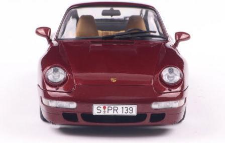 Actual product image Solido 1:18 Porsche 911 (993) Turbo 1997 silver