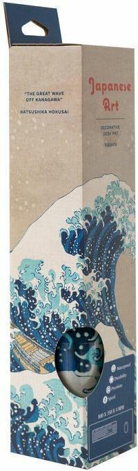 Actual product image Grupo Erik HOKUSAI - La Grande Vague - Tapis de Bureau XL (XL)