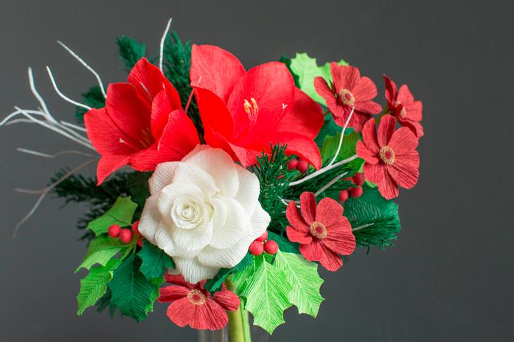 Actual product image Werola Lia Griffith, Florist's Crepe "Winter Garden", 10 rolls (10 x)
