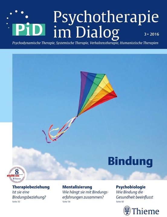 Produktbild Psychotherapie im Dialog.3/2016 Bindung (2016)