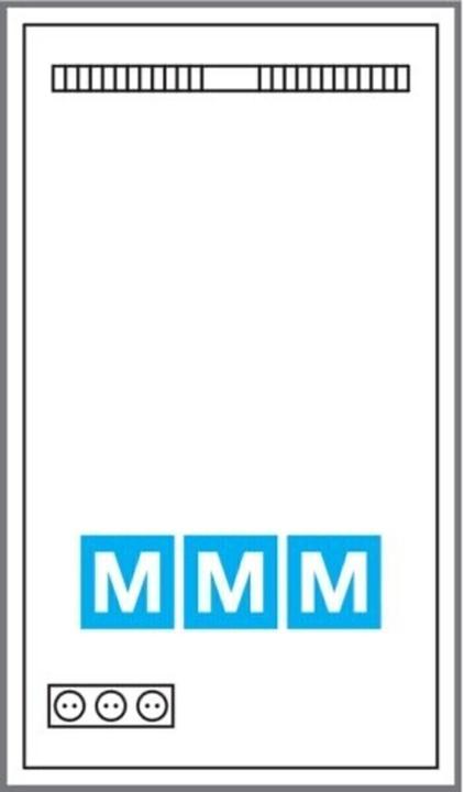 Immagine prodotto Hager HAG ZB22NW KS,MM,univ.Z,950x550x205