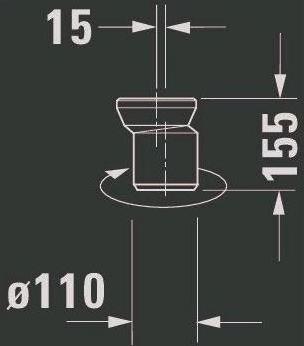 Produktbild Duravit Anschluss-Set Vario