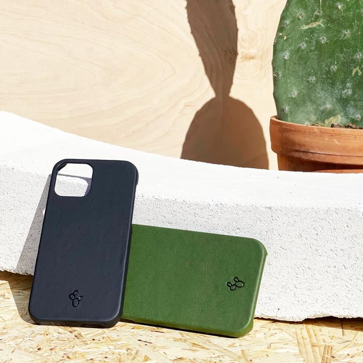 Image du produit Nopaal Coque cuir de cactus vegan vert pampa (Apple iPhone 12 Pro Max)