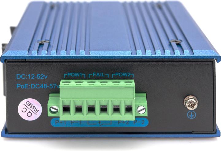 Produktbild Digitus 4-port 10/100/1000BASE-TX+1000Base-FX Industrial Ethernet Switch (4 Ports)