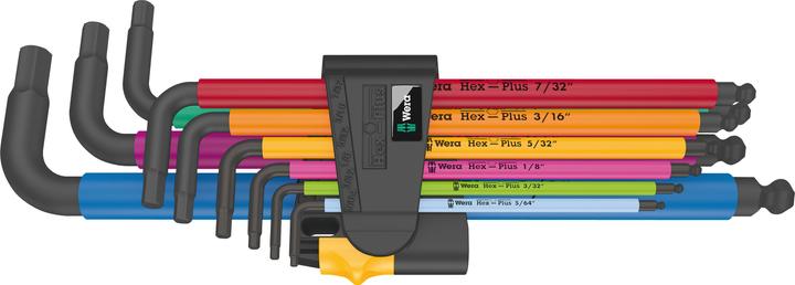 Image du produit Wera 950/9 Hex-Plus Multicolour Imperial 2