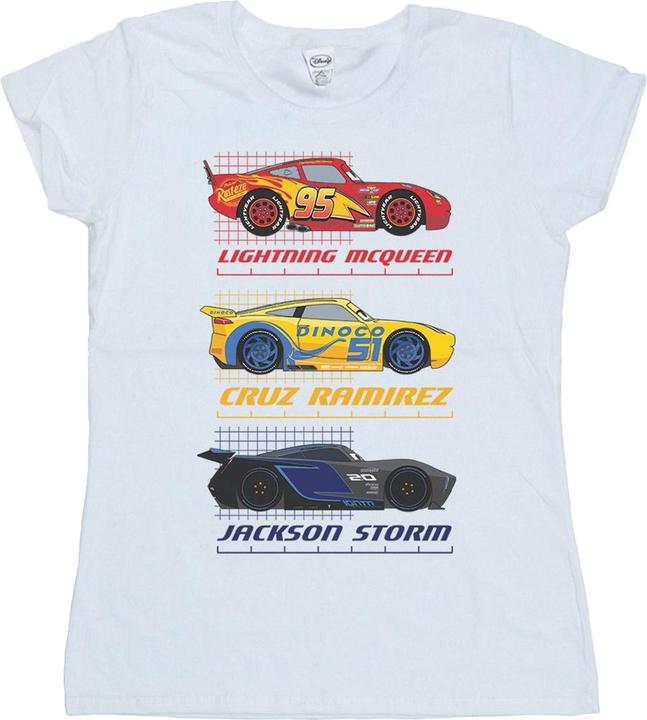 Immagine prodotto Disney Cars Racer Profile Maglietta Donna (S)