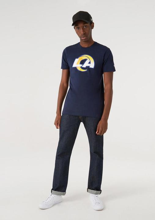 Produktbild New Era Basic Shirt - NFL Los Angeles Rams navy - M (M)