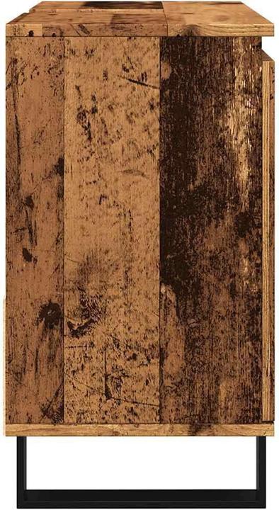 Actual product image VidaXL Vanity unit Bathroom cabinet Bathroom furniture antique wood look (65 x 33 x 60 cm)