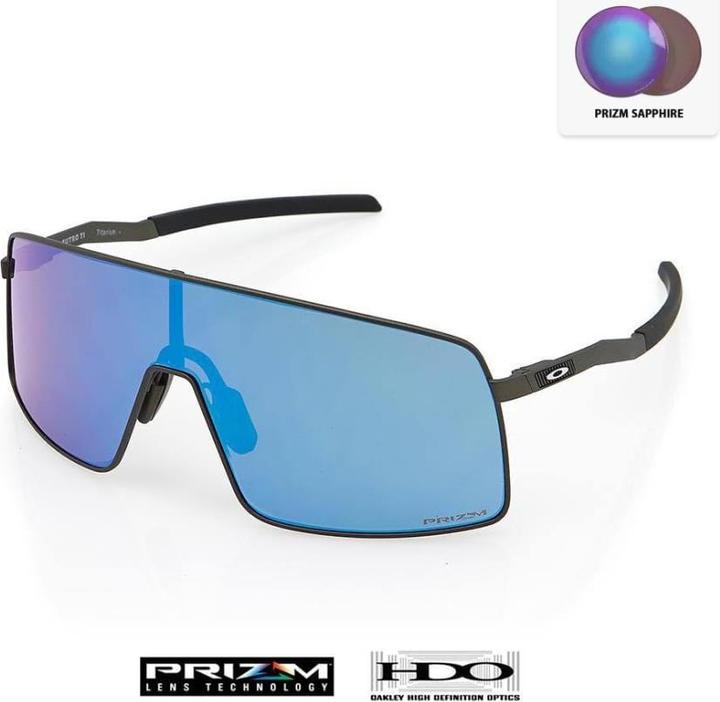 Produktbild Oakley Sutro TI Sportbrille (Satin Lead, Prizm Sapphire)