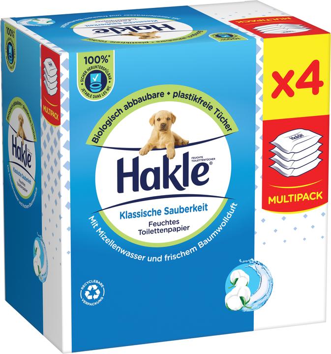 Produktbild Hakle Klassische Sauberkeit (42 Stück)
