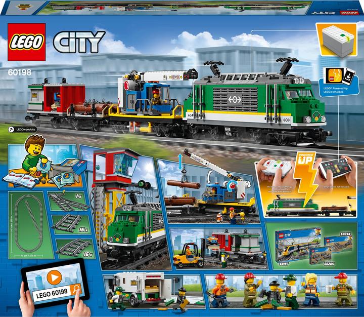 LEGO Treno merci (60198, LEGO City, LEGO Powered UP)