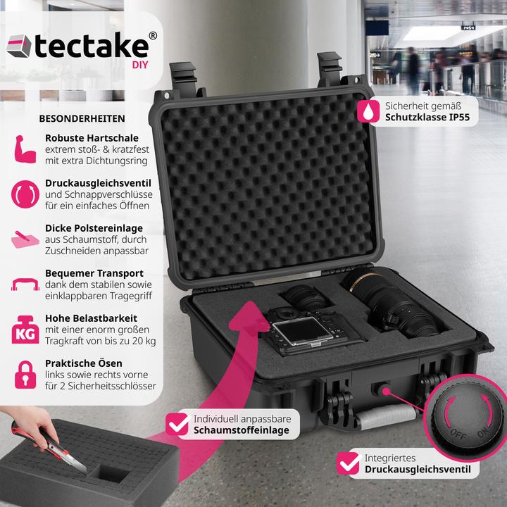 Actual product image tectake Universal photo case (Photo case, 14.50 l)