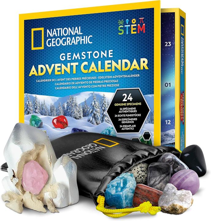 National Geographic Gemstone Advent calendar