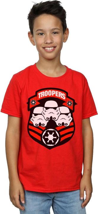 Actual product image Star Wars Boys Stormtrooper Troopers T-Shirt (140, 146)