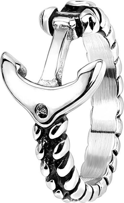 Immagine prodotto Star Piercing Anello in argento con ancora e corda (Acciaio chirurgico 316L, senza ottone)