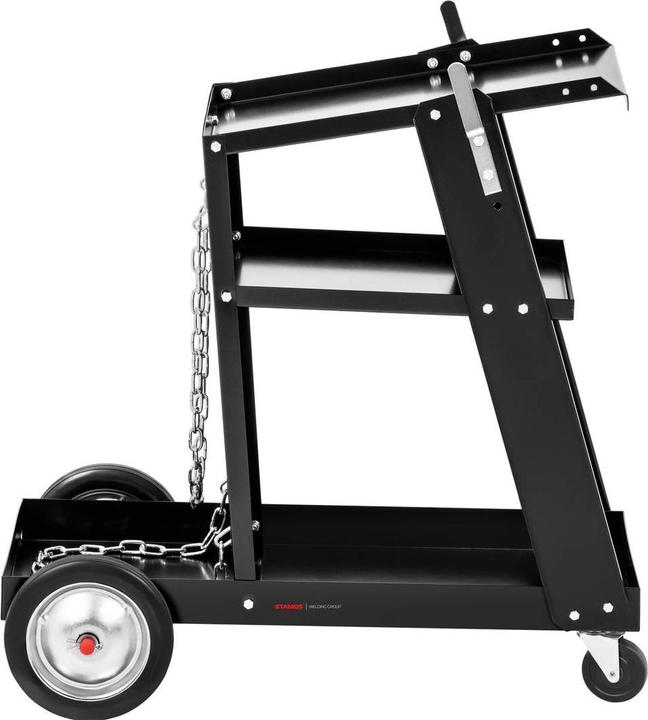 Immagine prodotto Stamos Carrello porta saldatrice - 3 superfici di appoggio - 80 kg