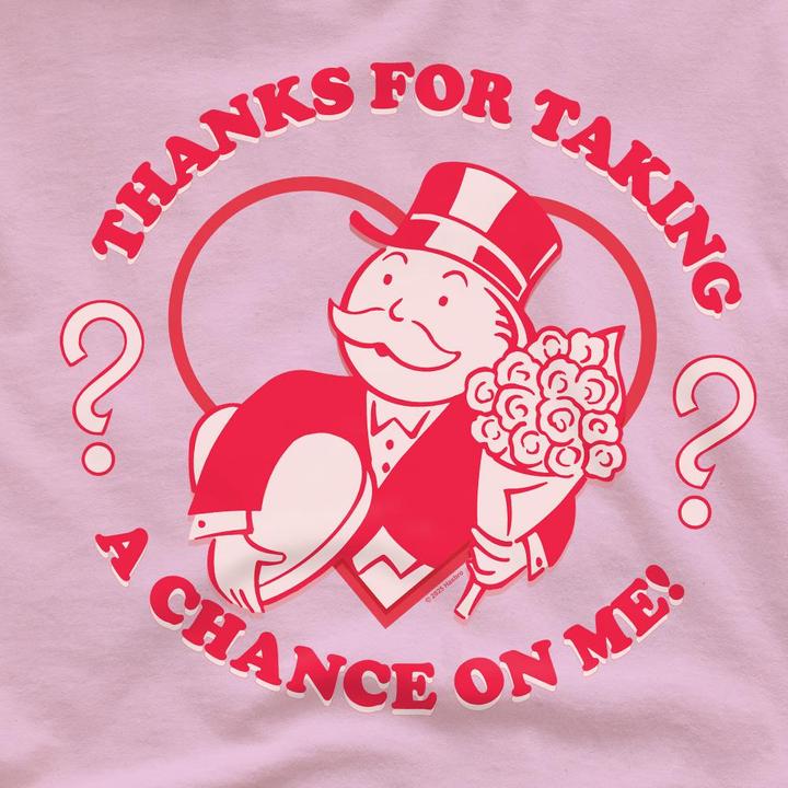 Actual product image Monopoly Mens Taking A Chance T-Shirt (XL)