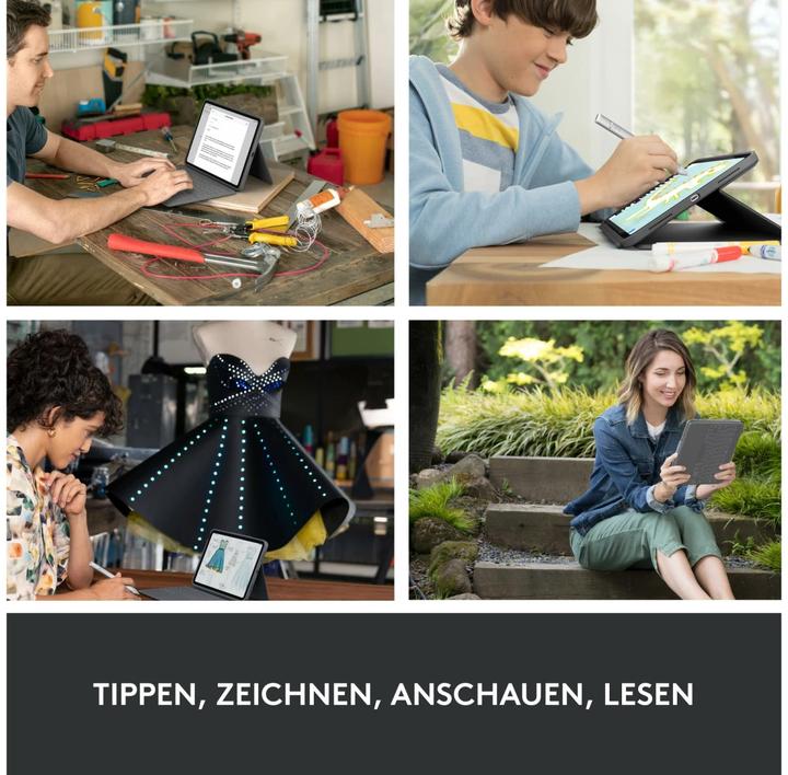 Image du produit Logitech Folio Robuste (CH, iPad 2022 (10e génération))