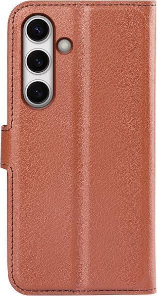 Actual product image MU Classic Litchi Leather Bookcover Series (Samsung Galaxy S24 FE)