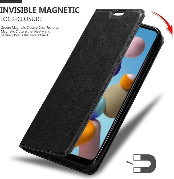 Produktbild Cadorabo Book Invisible Magnet Cover (Samsung Galaxy A21)