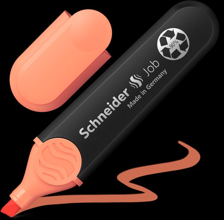 Actual product image Schneider Highlighter Job 150 pastel peach (Peach, 5 mm, 1 x)