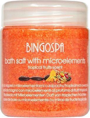 Produktbild BingoSpa Badesalz mit Mikroelementen Tropical Fruit Fragrance 550g (Badesalz)