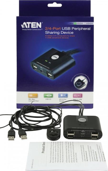 Actual product image Aten Us224