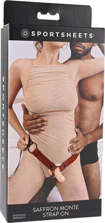 Actual product image Sportsheets Saffron Monte Strap On