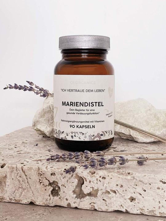 Produktbild QI Organics Entspannungs Kapsel - Entspannung & guter Schlaf (45 Stück, Tabletten, 51 g)