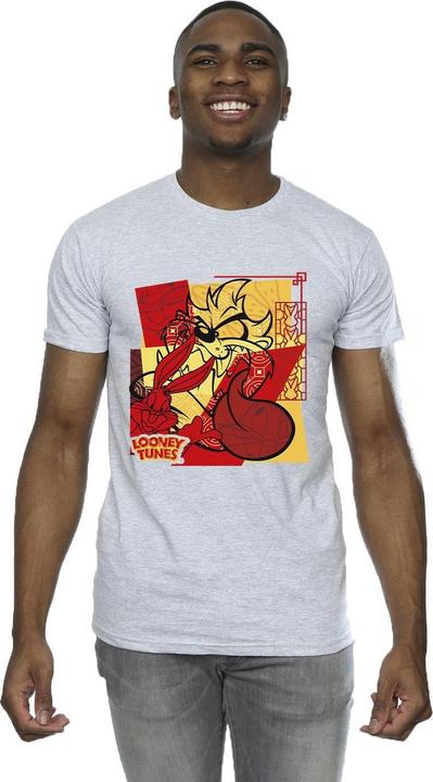 Produktbild Looney Tunes Taz Bugs Rabbit New Year TShirt (L)
