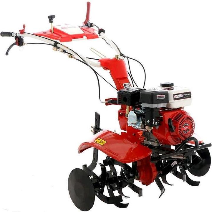 Actual product image GeoTech PGT 900 garden tiller with petrol engine 7 hp with pneumatic wheels