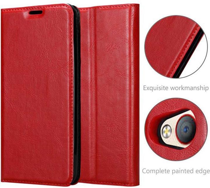 Productafbeelding Cadorabo Boek Onzichtbare Magneethoes (ZTE Nubia M2 Lite)