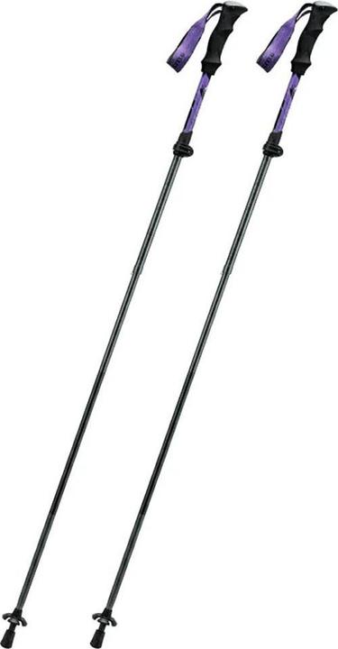 Produktbild Qunature Other goods Nordic Walking Trekking Poles Aluminum 110 - 130 cm - Purple (110 - 130 cm)