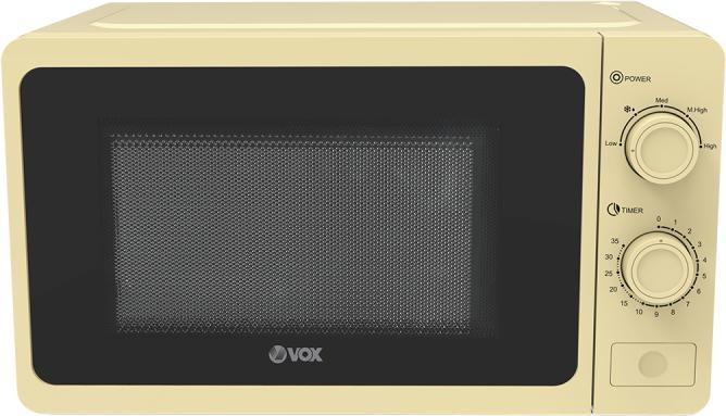 Actual product image Vox microvawe oven M32Y (20 L, power: 700 W, yellow) (20 l)