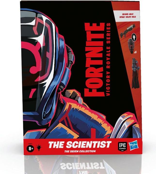 Produktbild Fortnite Hasbro Victory Royale Series The Scientist 15 cm grosse Action-Figur zum Sammeln mit Accesso