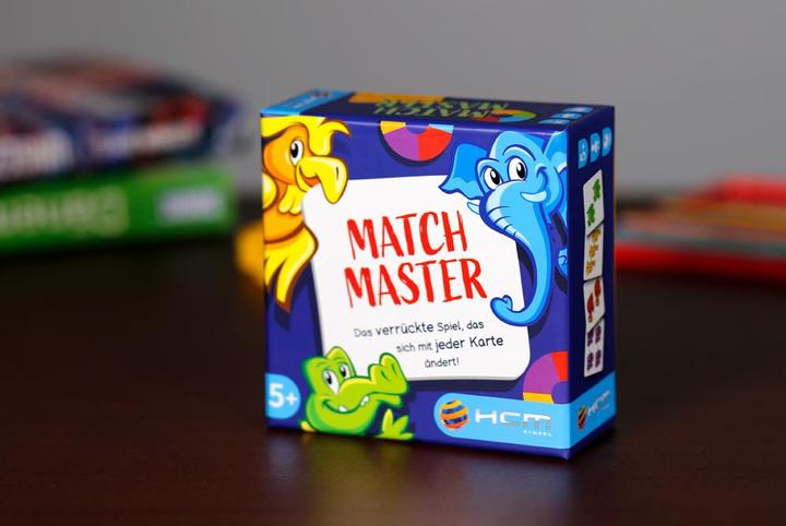 Produktbild HCM Kinzel HCM55163 - Match Master - Kartenspiel, 2-6 Spieler, ab 5 Jahren (DE-Ausgabe) (Deutsch)
