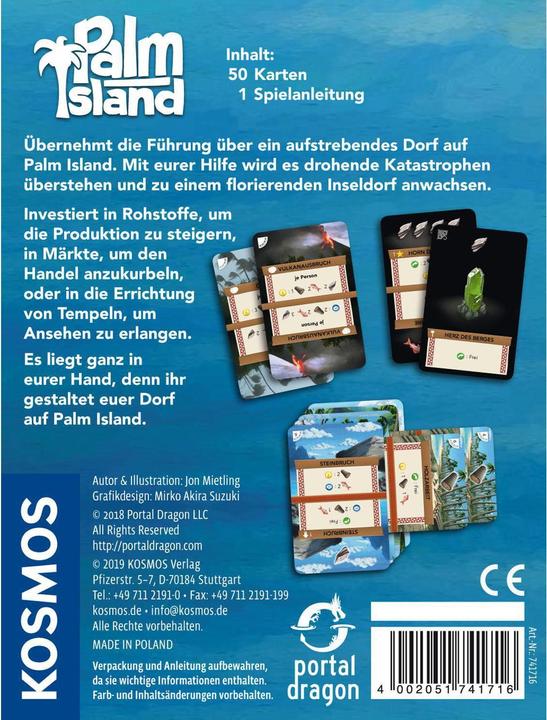 Produktbild Kosmos Palm Island (Deutsch)